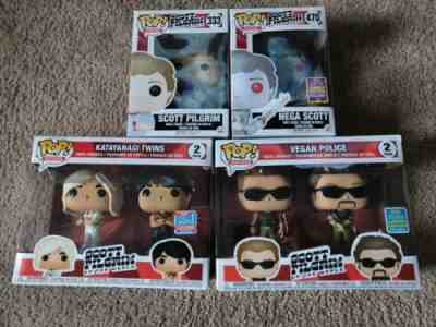 Funko Pop Scott Pilgrim vs The World LOT! 5 Funko pops included!!