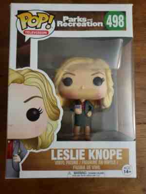 Leslie Knope Parks and Recreation Funko POP! #498 RARE! Amy Poehler