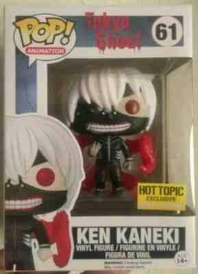 Funko POP Glow in the Dark Ken Kaneki Hot Topic exclusive Tokyo Ghoul anime