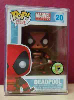 Funko Pop! Deadpool Metallic SDCC 2013 480 limited