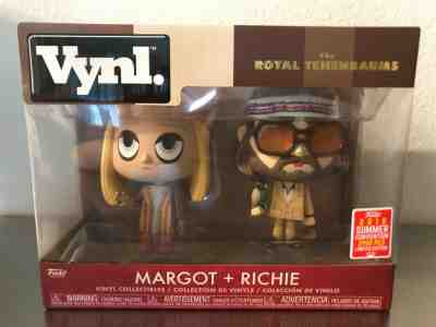 Funko Vynl Margot & Richie Royal Tenenbaums 2-Pack SDCC 2018 Mint