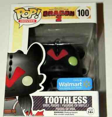 New~Funko Pop~ RACING STRIPES TOOTHLESS~ How Train Your Dragon WALMART EXCLUSIVE