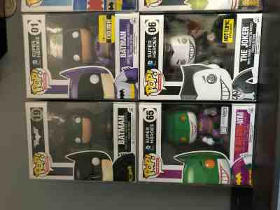 POP  BATMAN - JOKER  COLLECTION / LOT  10 TOTAL