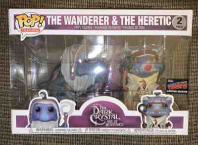 FUNKO POP WANDERER AND HERETIC DARK CRYSTAL- OFFICIAL NYCC 2019 CON STICKER