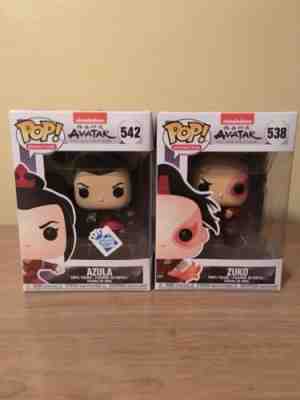 Funko Pop Avatar The Last Airbender Azula And Zuko