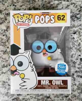 Funko Pop Ad Icons Tootsie Roll Mr. Owl #62 Limited Edition