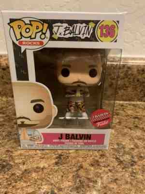 Funko Pop! Rocks J BALVIN Blonde LIMITED EDITION