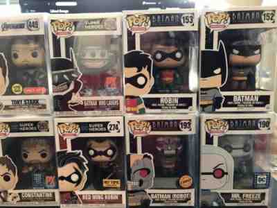 Funko Pop Chase Batman Lot Exclusive Dc Legion Of Collector Mr Freeze