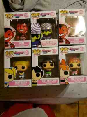 Funko Pop! PowerPuff Girls Blossom Bubbles Buttercup Mojo Jojo him him CHASE SET