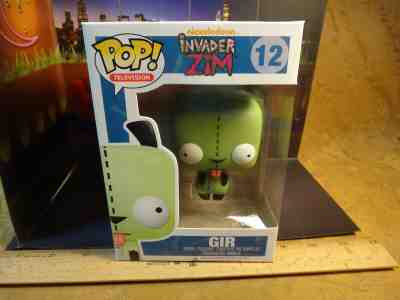 Funko Pop Television Invader Zim Gir #12 - Vaulted/Retired - Free S&H USA