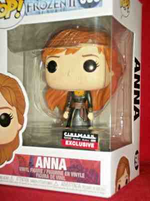 ANNA FuNko PoP! #598 NEW Cinemark Exclusive Disney FROZEN 2 movie Elsa Olaf new