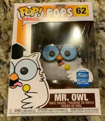 Funko Pop Mr. Owl Funko Shop Exclusive. Ad Icons 62. Tootsie Roll Tootsie Pop