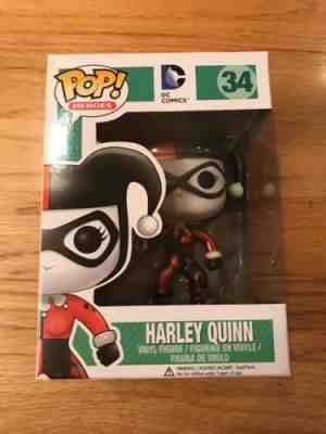 Funko POP! Metallic Harley Quinn DC Heroes 34 Comes W/ PROTECTOR CASE