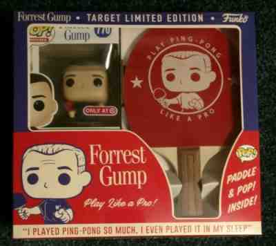 Funko Pop Forrest Gump target exclusive with ping-pong paddle