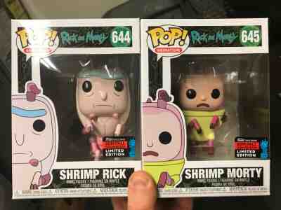 Funko Pop! Shrimp Rick and Morty NYCC