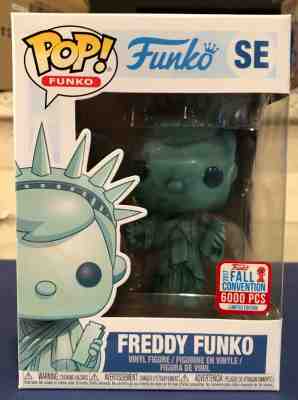 Freddy Funko Statue of Liberty 2017 Fall Covention 6000pcs Exclusive Funko Pop