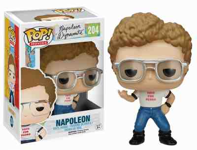 Funko POP! Movies Napoleon Dynamite #204 Vinyl Figure Vaulted NEW SEALED WOW!