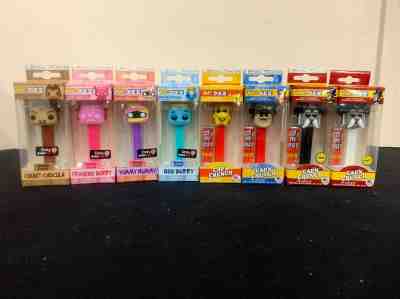 Funko POP! PEZ CEREAL LOT MONSTERS CAP'N CRUNCH CHASE BLACK WHITE Gamestop