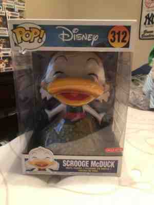 Funko Disney Pop Scrooge McDuck 10 Inch #312 Target Exclusive Collectibles NEW!