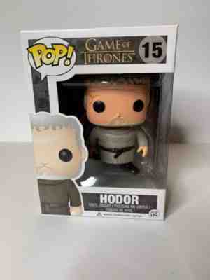 FUNKO POP GAME OF THRONES HODOR #15 AUTHENTIC VAULTED RARE EDITION THREE W/PP