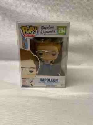 Funko POP! Movies Napoleon Dynamite #204 Vinyl Figure Vaulted NEW SEALED WOW!