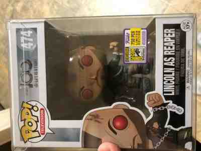 Funko Pop! Lincoln As Reaper Official Sticker SDCC 2017 LE750 MINT