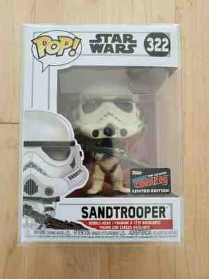 Funko Pop! Star Wars Sandtrooper NYCC 2019 Official Exclusive Sticker Near Mint