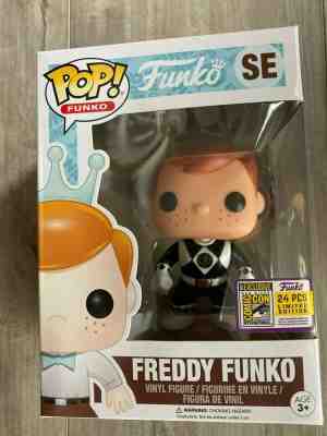 Freddy Funko Black Power Ranger SDCC Fundays 2017 24 LE San Diego Comic Con