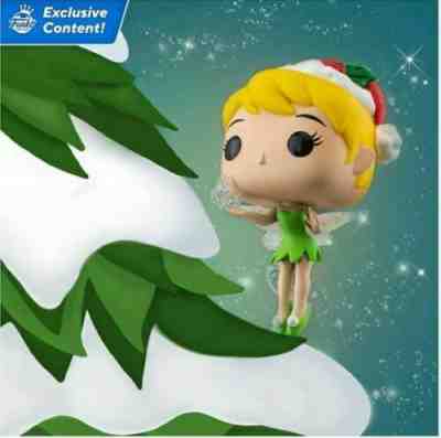 Funko Pop! Holiday Tinkerbell Funko Shop Exclusive Preorder Cyber Monday 