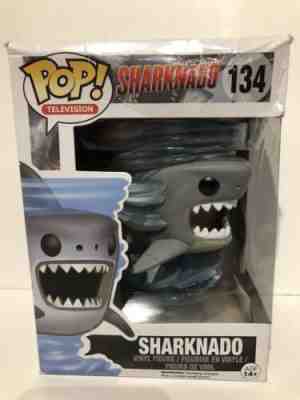 funko pop sharknado #134 Vaulted Damaged Box See Pictures 