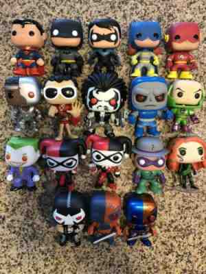 HUGE DC Comics Funko Pop! Vinyl Lot (INCLUDING VERY RARE RIDDLER #05!)