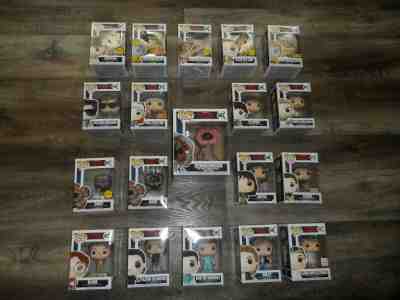 Lot of 19 RARE Stanger Things Funko Pops 9 Exclusives New In Box Great Condition