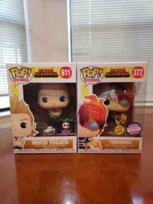 Funko POP! My Hero Academia Mirio Togata & Todoroki GITD  *InHand*   *ShipsASAP*