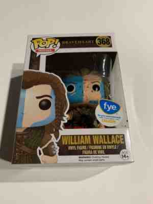 Funko Pop Braveheart WILLIAM WALLACE(Bloody) #368 FYE Exclusive W Soft Protector