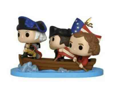 FUNKO POP Icons George Washington Crossing The Delaware SDCC Historical Moments