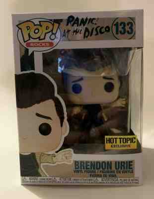 FUNKO POP ROCKS PANIC AT THE DISCO BRENDON URIE HOT TOPIC EXCLUSIVE