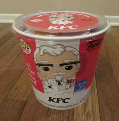 Funko Pop! Icons KFC Gold Colonel Sanders Pop! & Tee Size Large Funko Exclusive