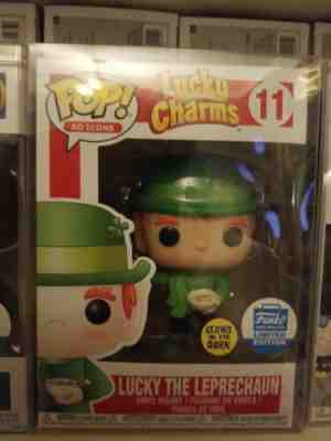 Funko Pop! Ad Icons Lucky Charms Lucky The Leprechaun GITD Funko Shop Exclusive