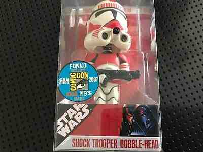 Funko Star Wars Shock Trooper Bobble-Head from 2007 Comic Con in San Diego NIB