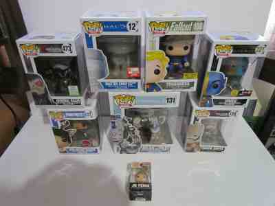 FUNKO POP! GAMES LOT - FORTNITE - GEARS OF WAR - HALO - FALLOUT - EXCLUSIVES HTF