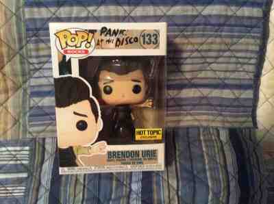 Funko Pop Rocks Panic at the Disco Brendon Urie Hot Topic Exclusive #133