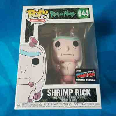 OFFICIAL NYCC 2019 FUNKO POP! ANIMATION: RICK & MORTY - SHRIMP RICK VINYL FIGURE