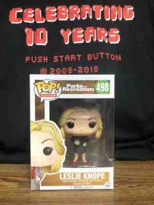 Leslie Knope Funko POP! 498 Parks and Recreation, Rare Vaulted! Brand New!