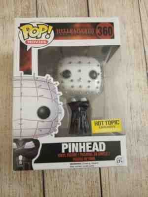 Funko Pop Pinhead GITD Hot Topic Exclusive. Hellraiser Glow Dark Vaulted/Retired