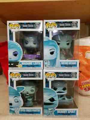 Funko Pop Disney Haunted Mansion Lot of 4 Madame Opera Constance Mummy 