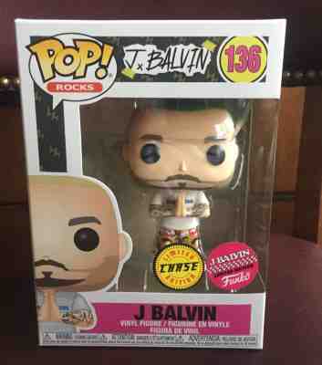 Funko POP J Balvin Chase Limited Edition (GREEN HAIR)