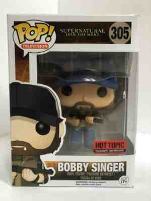 Funko POP TV: Supernatural - Bobby Singer Action Figure Funko POP! RARE VAULTED