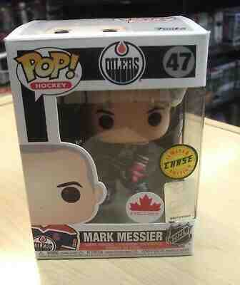 Funko POP NHL Hockey Mark Messier Canada Exclusive Chase Figure #47 With Cup