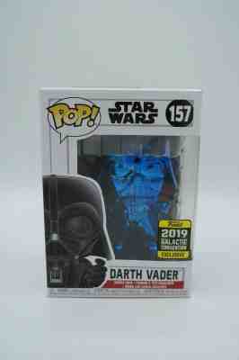 Funko Pop! - Darth Vader (Excl. Blue Chrome 2019 Star Wars Celebration)  (NIB)