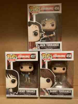 Funko Pop! Movie The Shinning 3pcs Set - Jack, Wendy & Danny - Brand New